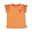 Feetje Feetje meisjes T-shirt ruches Oranje - Samba Shake