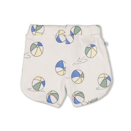 Feetje jongens Short AOP rib Offwhite - Pool Time