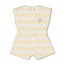 Feetje Feetje meisjes Playsuit streep badstof Geel - Sunshine
