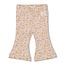 Feetje Feetje meisjes Flare broek AOP Creme - Flower Field