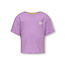 ONLY ONLY mini meisjes T-shirt RENNA African Violet Good Loose Fit