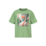 Name It Name It kids meisjes T-shirt VOTEA Arcadian Green Flamingo Regular Fit