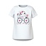 Name It Name It mini meisjes T-shirt VIX Bright White Bike Regular Fit