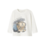 Name It Name It mini jongens longsleeve DUSTY Cloud Dancer Regular Fit