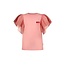 B.Nosy B.Nosy meisjes kids T-shirt Tora t-shirt with mesh sleeves Geranium pink