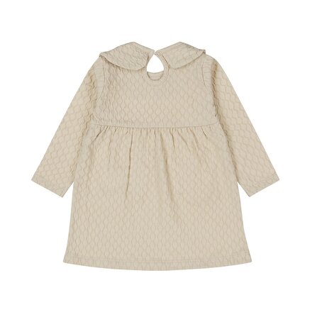 Dirkje meisjes jurk ls Beige grey - 02 Girls pretty fall