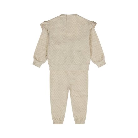 Dirkje meisjes 2-delig setje Beige grey - 02 Girls pretty fall