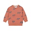 Dirkje Dirkje jongens trui with crew neck Rust - 03 Boys wildland