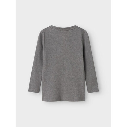 Name It mini jongens longsleeve KAB Grey Regular Fit