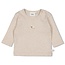 Feetje Feetje unisex Longsleeve rib met streep Taupe melange - Sleepy Sheepy
