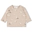 Feetje Feetje unisex Longsleeve AOP Taupe melange - Sleepy Sheepy