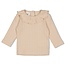 Feetje Feetje meisjes Longsleeve pointelle rib Offwhite - Woodland Bloom
