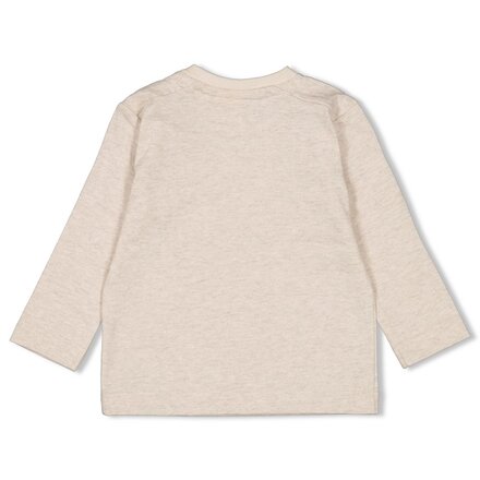 Feetje jongens Longsleeve Offwhite melange - Couch Club