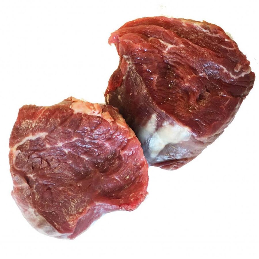 GRASGEVOERD HAASBIEFSTUK Schots Hooglander-1