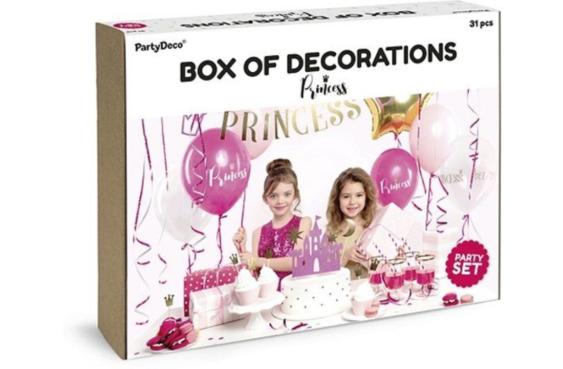 Feestpakket kinderfeestje prinses
