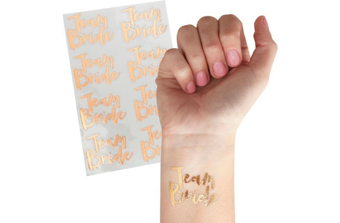 16 Team bride vrijgezellenfeest tattoos