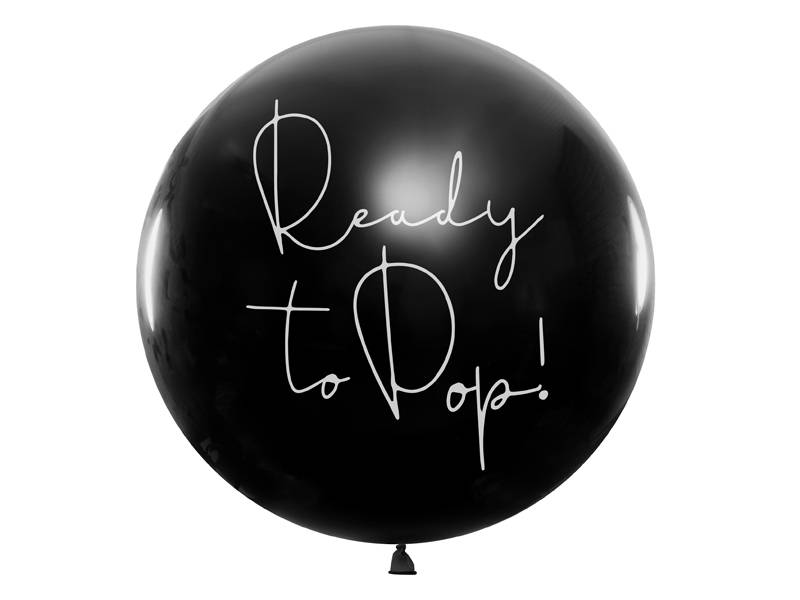 Gender Revel ballon - Ready to pop - jongen - blauw