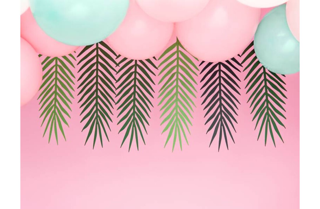 Slinger tropical leaves bladeren
