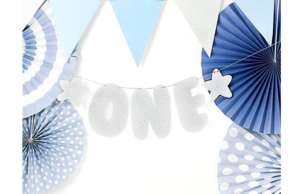 Slinger 'One' met zilveren glitters