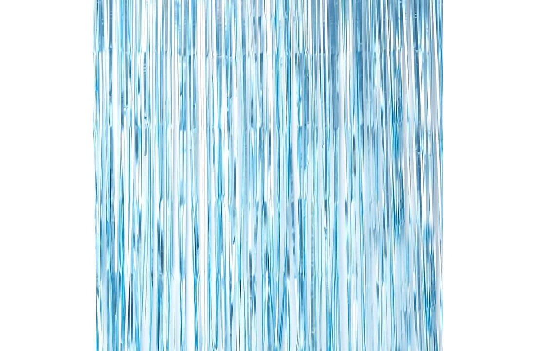 Backdrop gordijn matblauw - Babyshower - Cakesmash - Geboorte