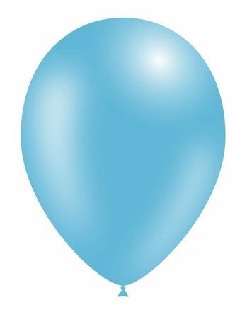 Ballonnen Metallic Licht Blauw