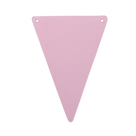 Vlaggen roze - DIY - Maak je eigen vlaggenlijn