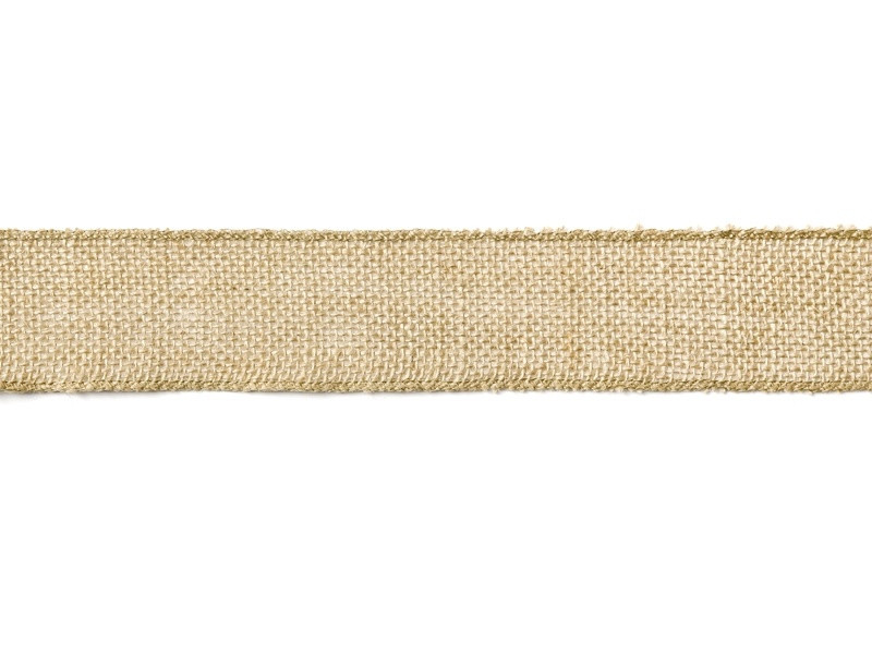 Jute lint 5cm breed - 5 meter lang