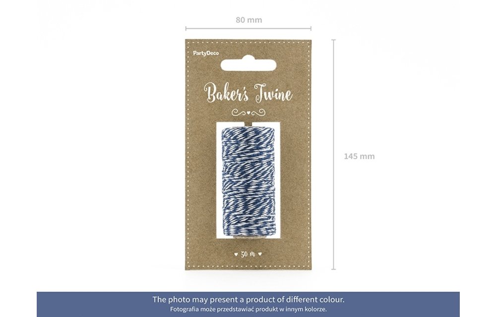 Baker's Twine - licht roze - 50 meter