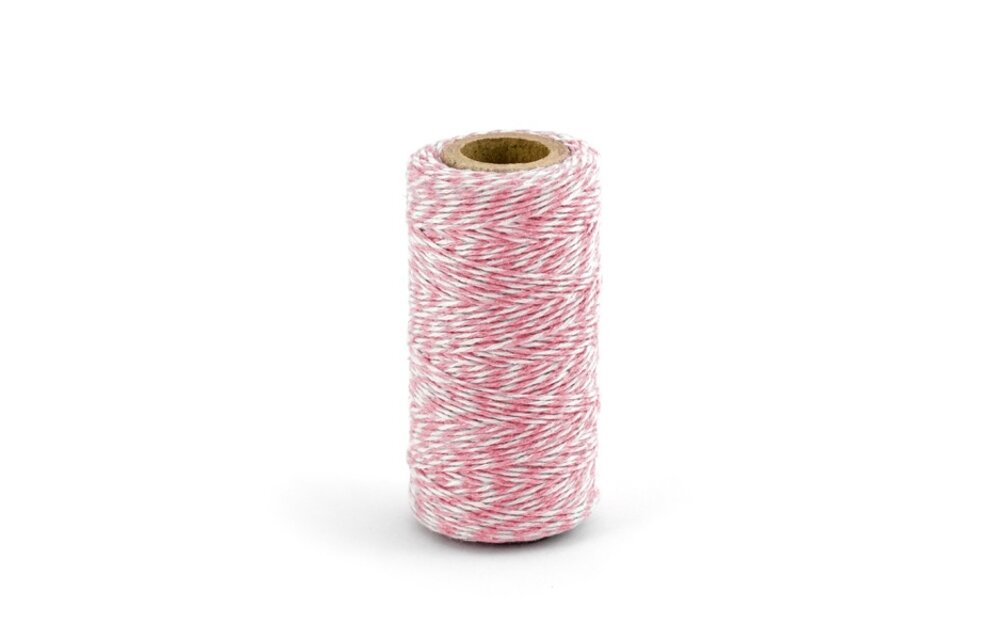 Baker's Twine - licht roze - 50 meter
