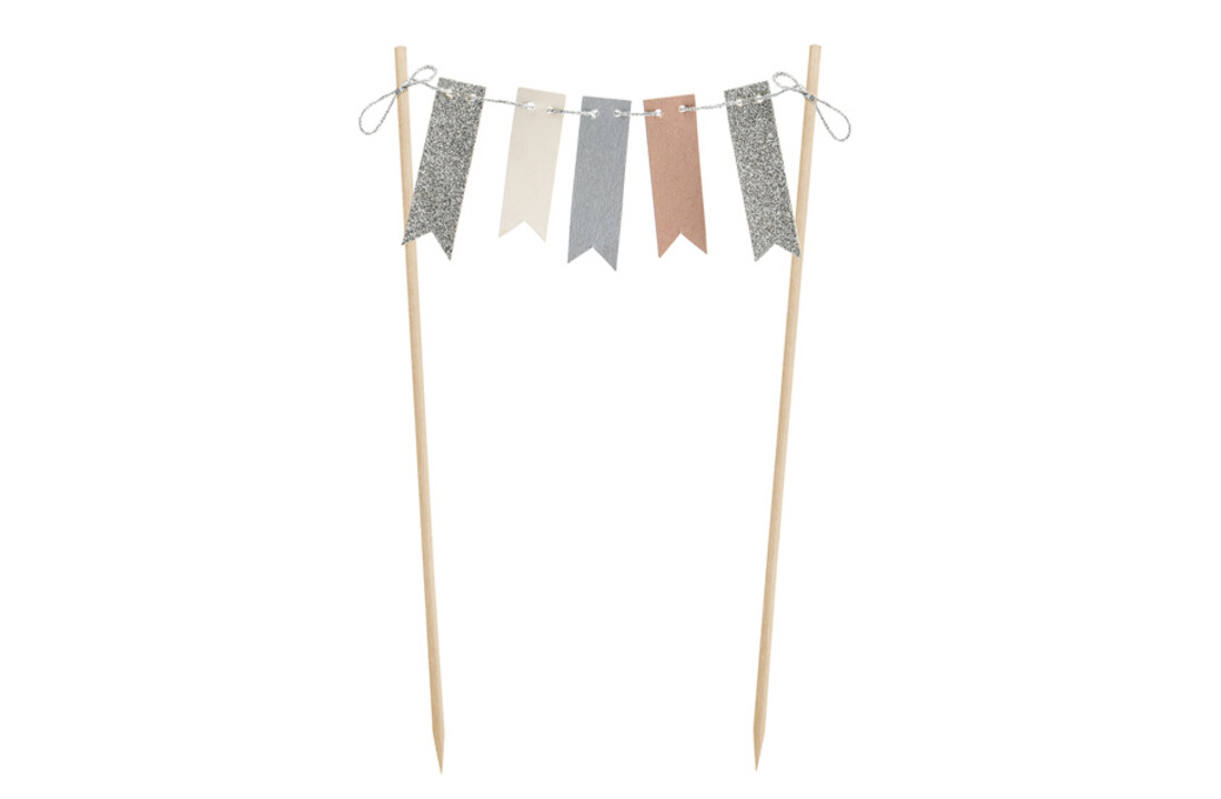 Taarttopper slinger - bunting garland