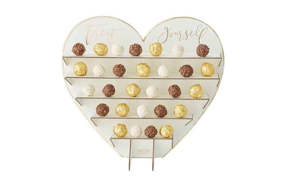 Bonbonstandaard | Ferrero Rocher | Voor 30-40 chocolaatjes - Bruiloft - Verjaardag