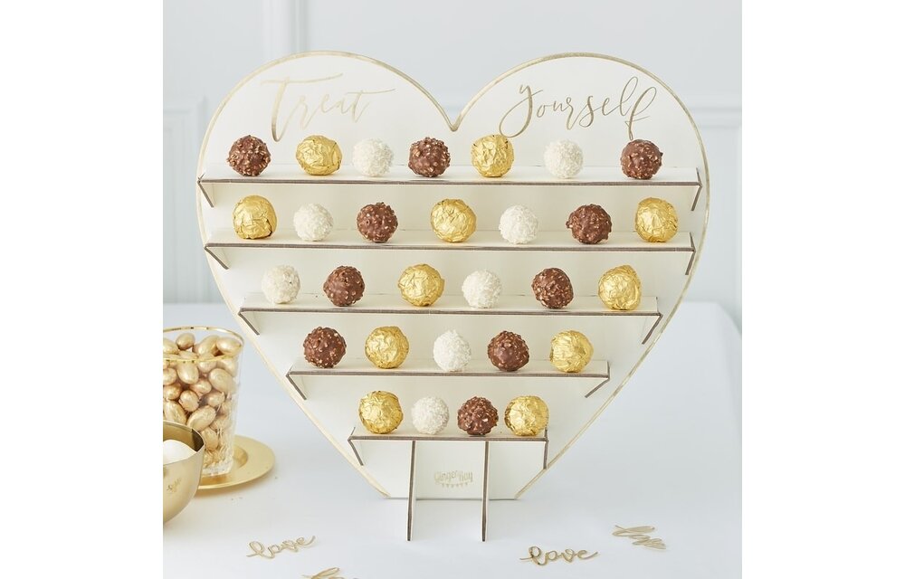 Bonbonstandaard | Ferrero Rocher | Voor 30-40 chocolaatjes - Bruiloft - Verjaardag