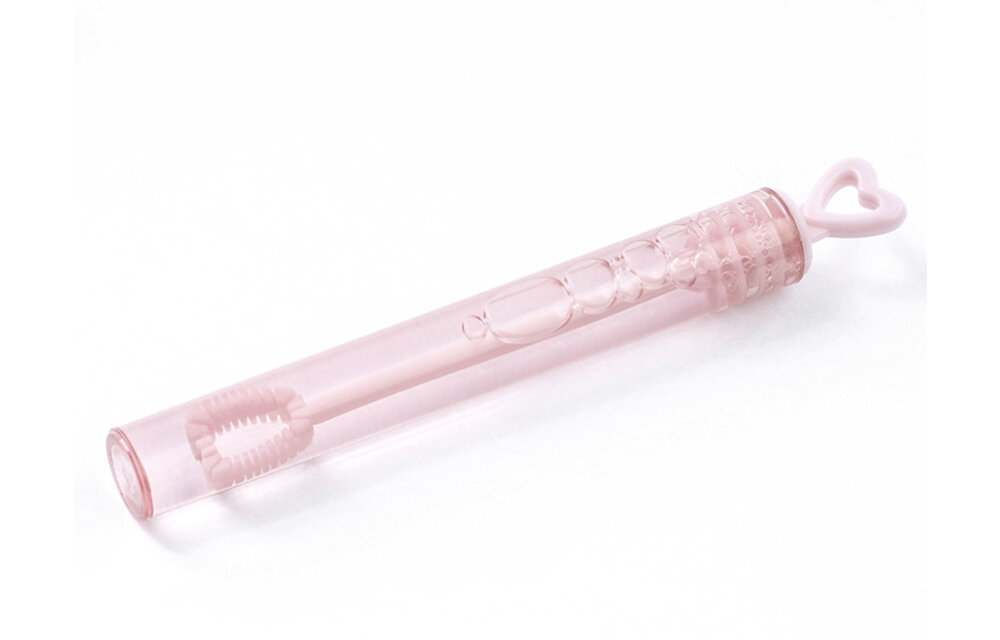 Bellenblaas hartje roze