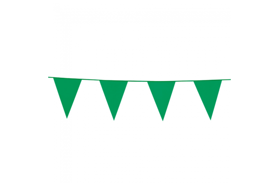 Vlaggenlijn groen - 10 meter
