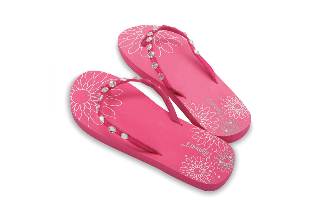 Slippers Just Married - huwelijksreis - trouwcadeau Roze