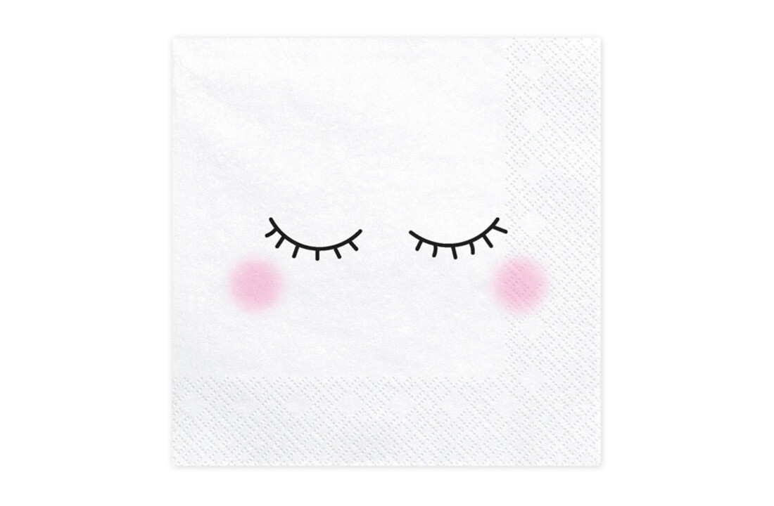 Servetten sleepy face | 20 stuks