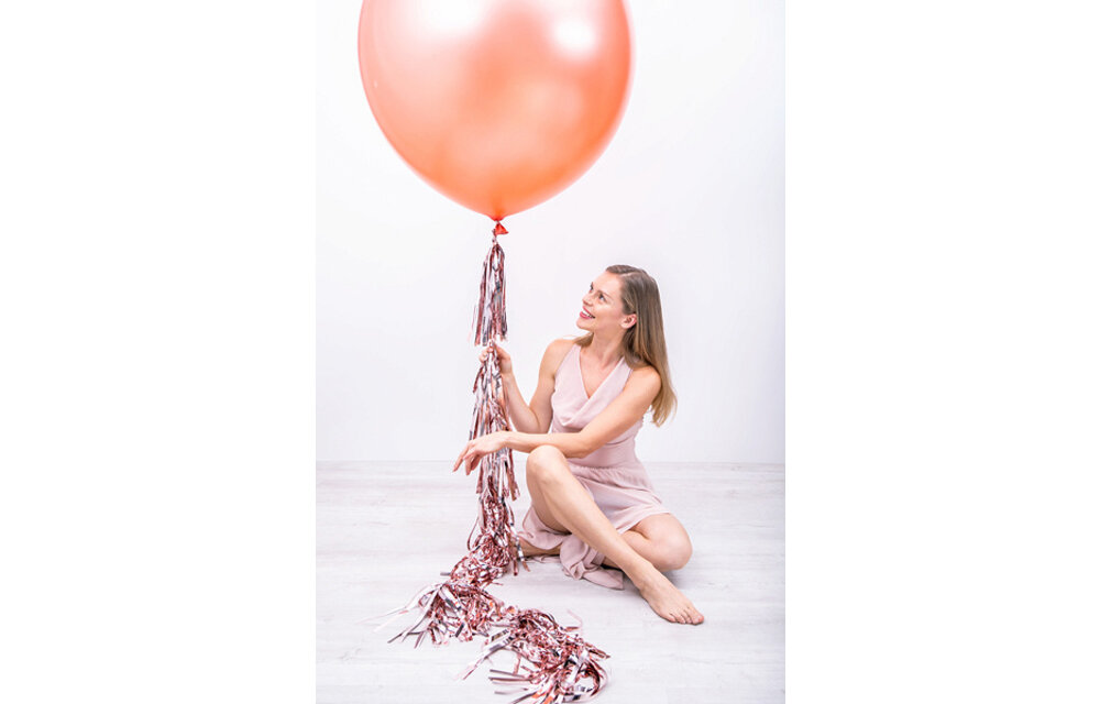 Tassel slinger rose goud | 1,5 meter | 12 tassels | DIY