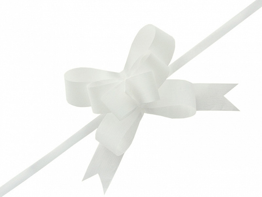 Strikjes wit 3 cm | 25 stuks