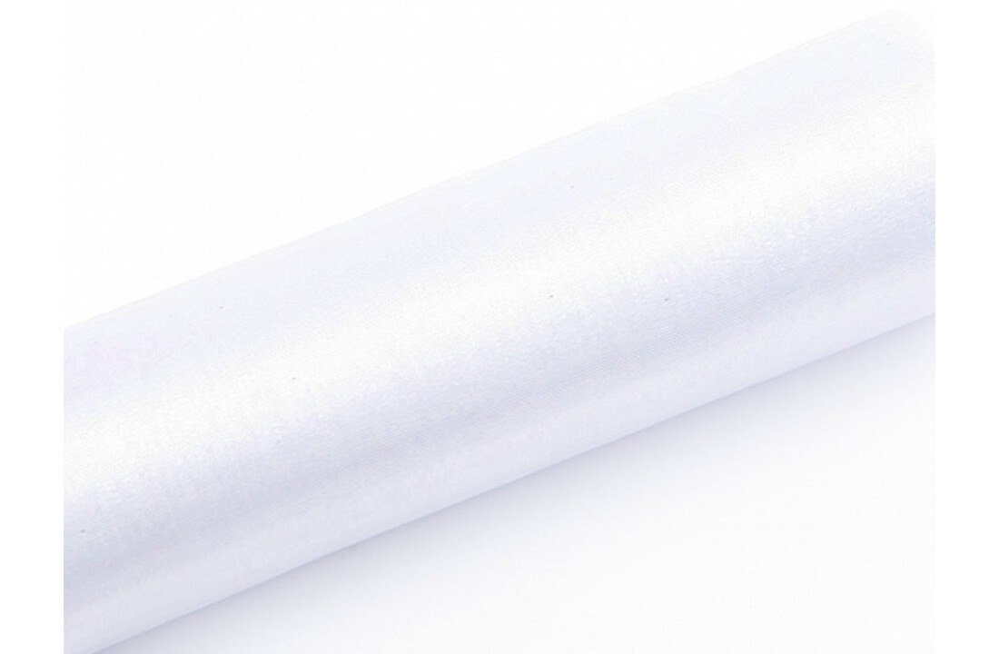 Organza op rol 0,16x9m | Wit