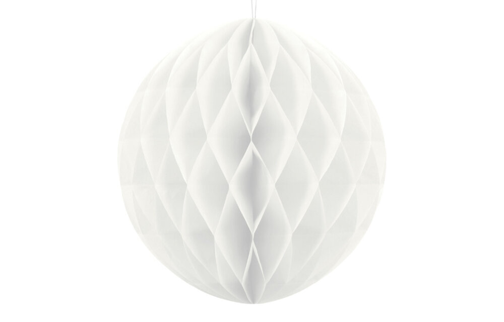 Honeycomb bal | Wit | 40 cm