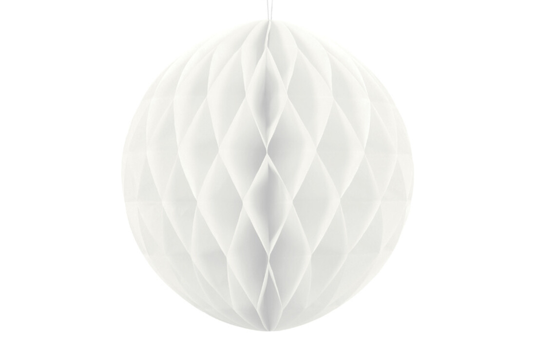 Honeycomb bal | Wit | 40 cm