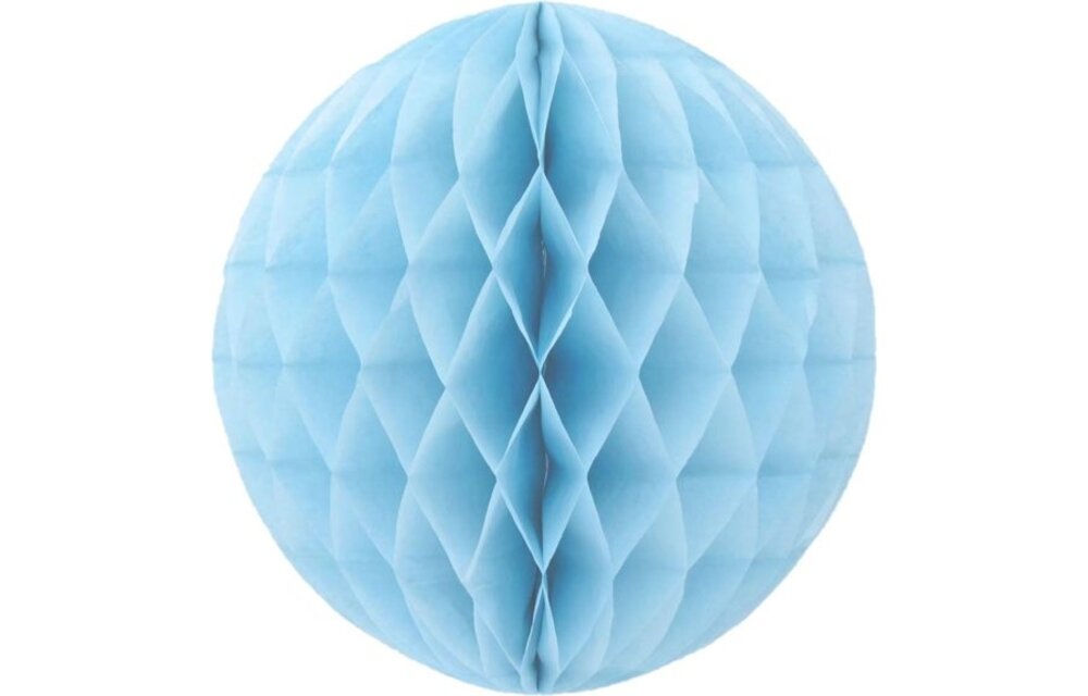 Honeycomb bal | Lichtblauw | 30 cm