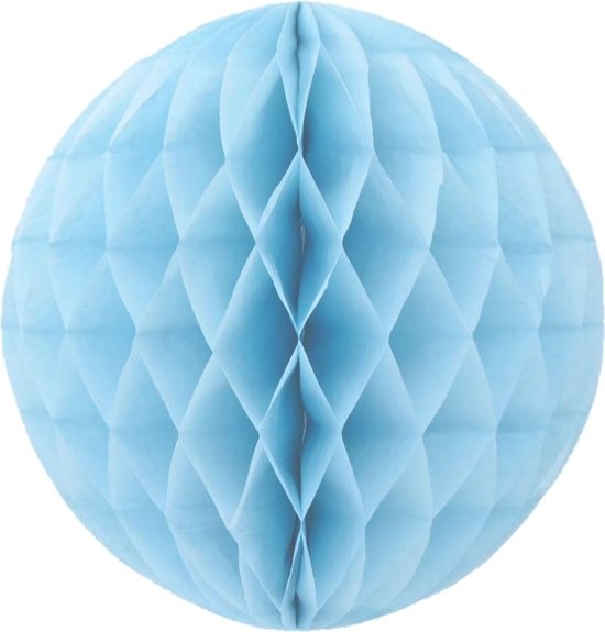 Honeycomb bal | Lichtblauw | 30 cm