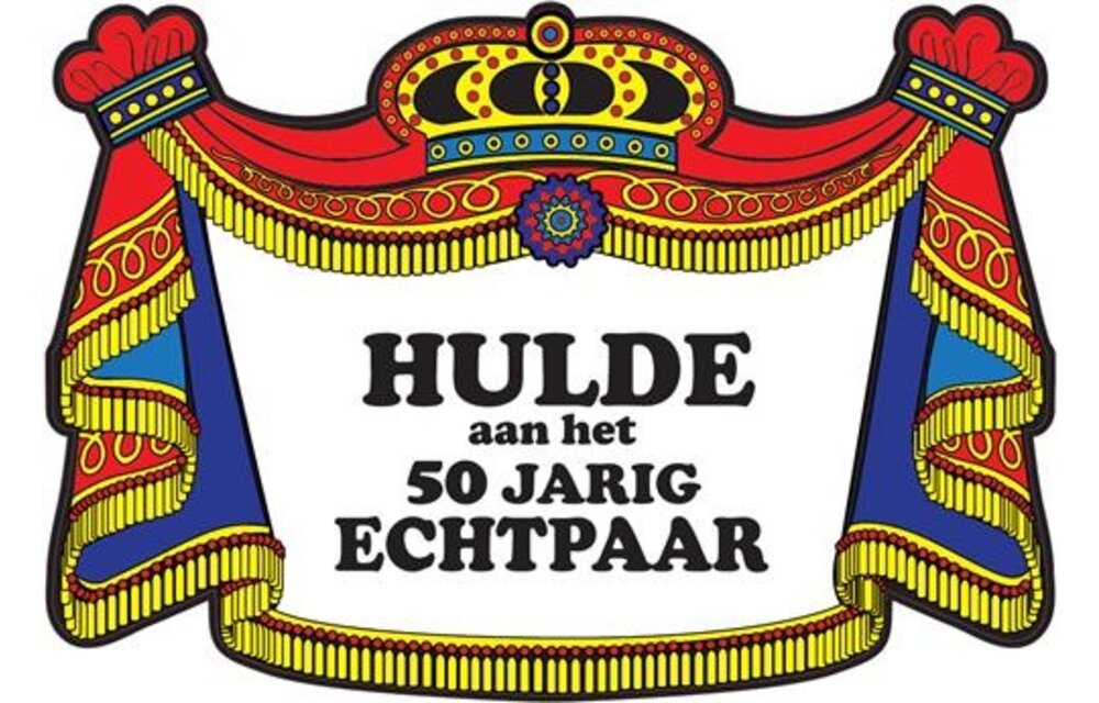 Kroonbord - Hulde aan het 50 jarig echtpaar