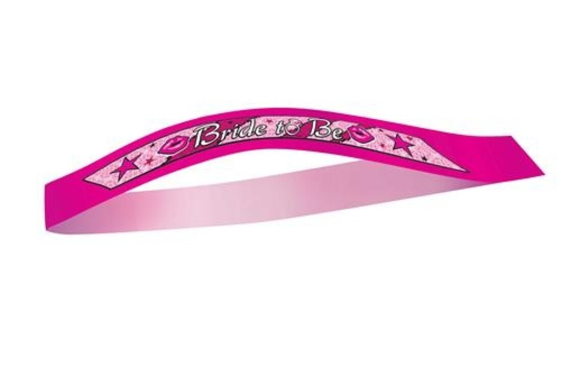 Bride to be sjerp | Roze stof | Vrijgezellenfeest
