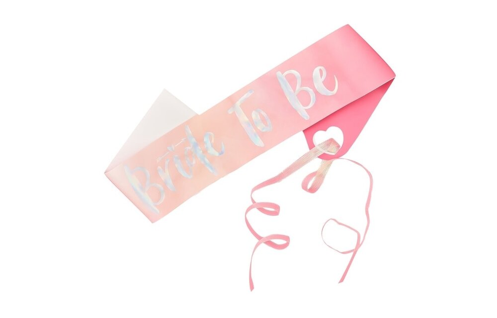 Bride to be sjerp / sash | Roze | Vrijgezellenfeest