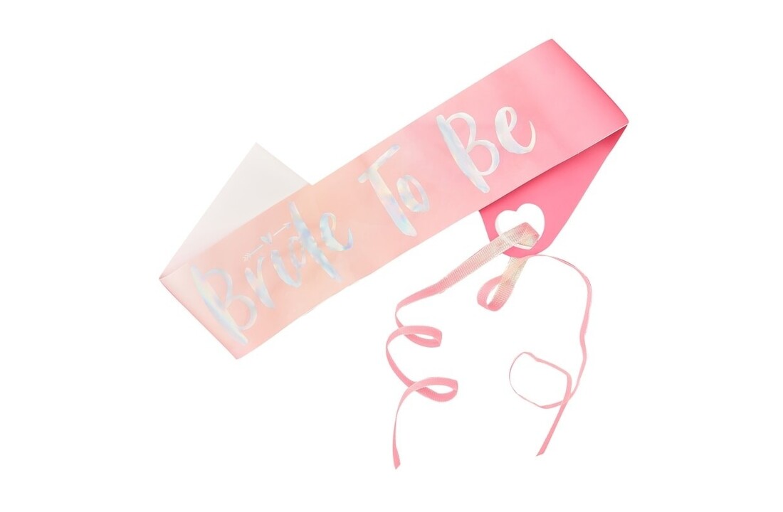 Bride to be sjerp / sash | Roze | Vrijgezellenfeest