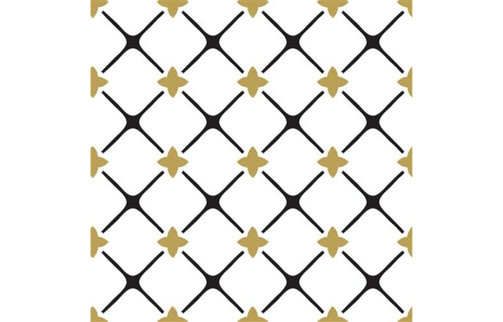 Servetten Goud - Zwart | 20 stuks