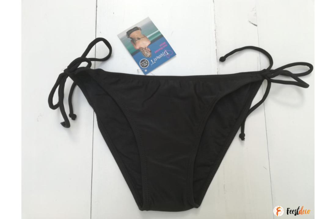 Bikini Just Married | Zwart | Bruiloft | Huwelijksreis