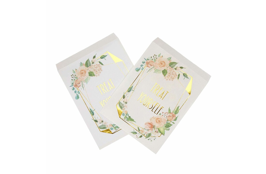 Snoepzakjes Treat Yourself - 25 stuks - Floral